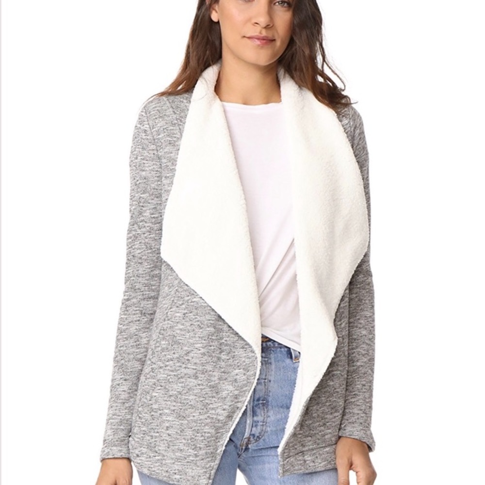Sherpa cardigan
